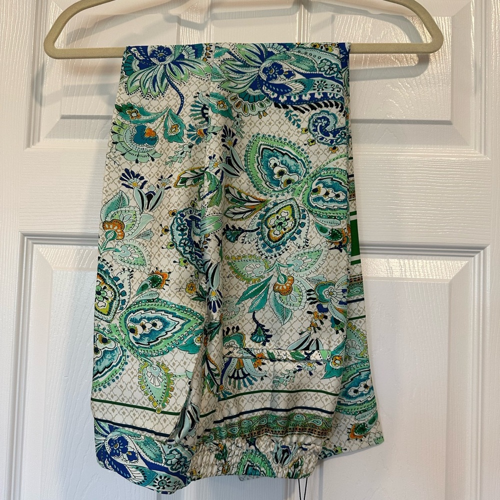 ZARA FLOWY PRINTED PANTS; XS; NWT
